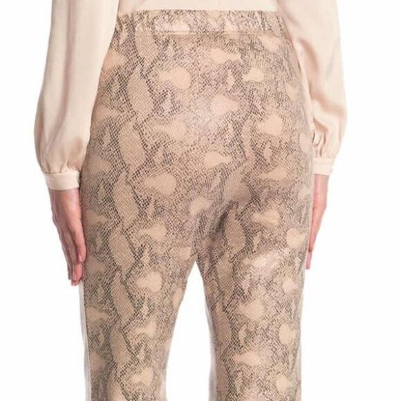 ‎Snake Print High Waist Flare Pants - Picture 6 of 14